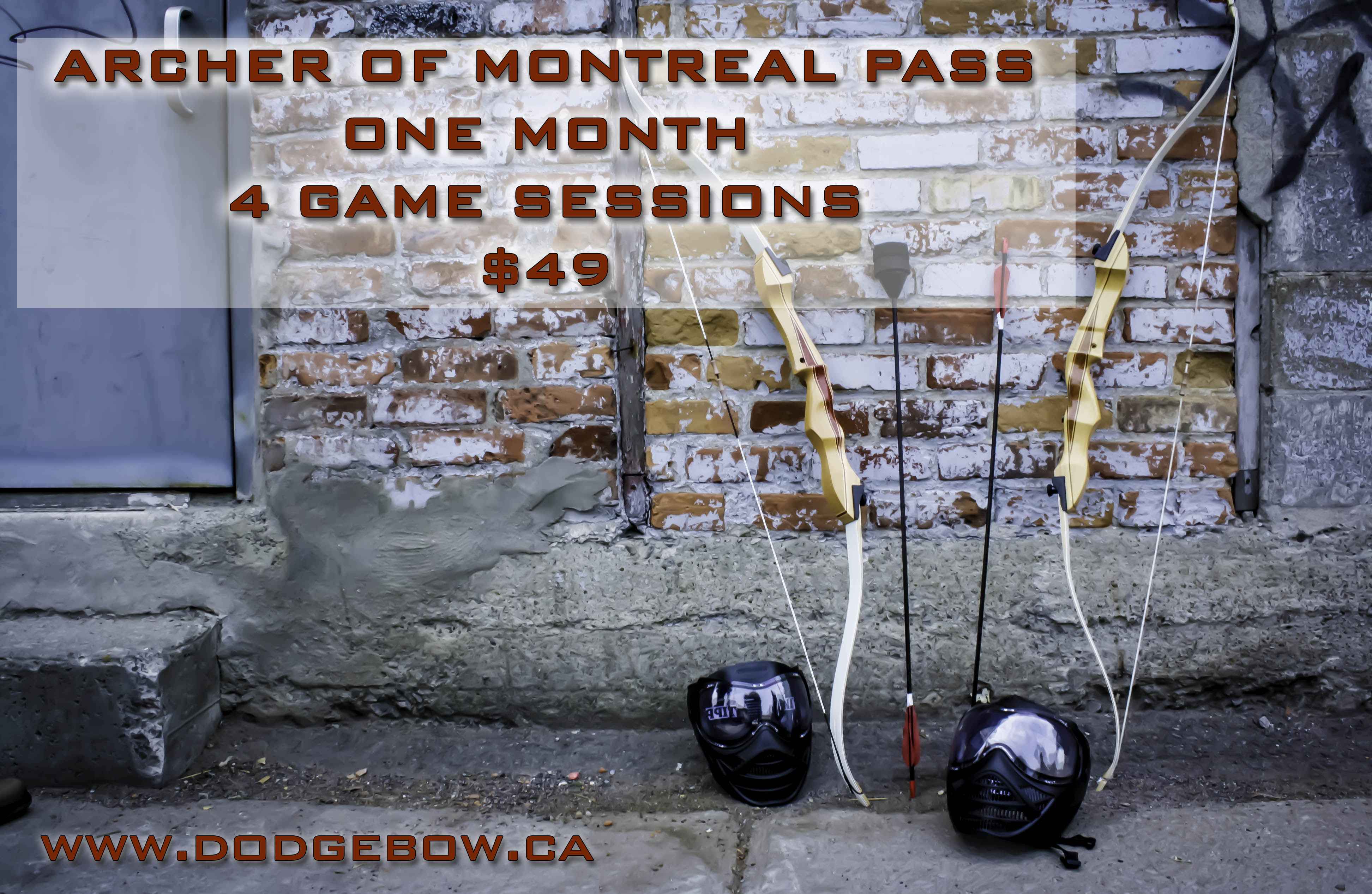 ARCHER OF MONTREAL PASS DodgeBow®